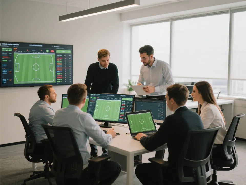 数据分析团队与赛事数据看板