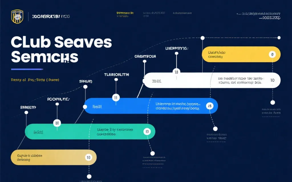多层筛选的时间轴信息图，展示从俱乐部赛季、集训热身到转播排期的倒推逻辑